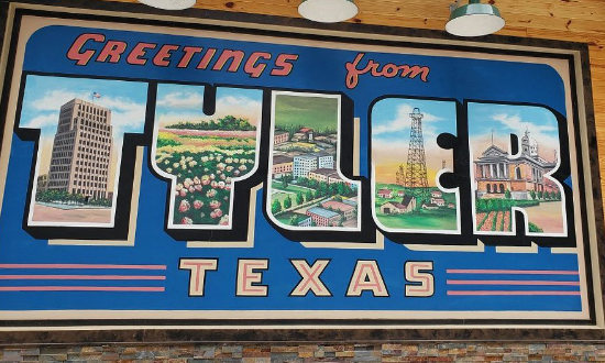 Greetings from Texas ... at Lake Tyler!