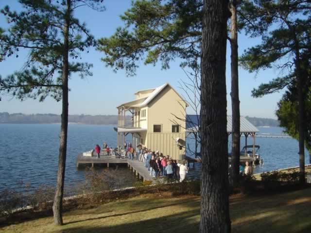 HGTV Dream Home dockhouse in Tyler Texas on Lake Tyler