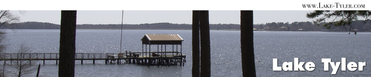 Photos of Lake Tyler in East Texas